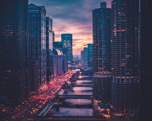 迪拜城市全景